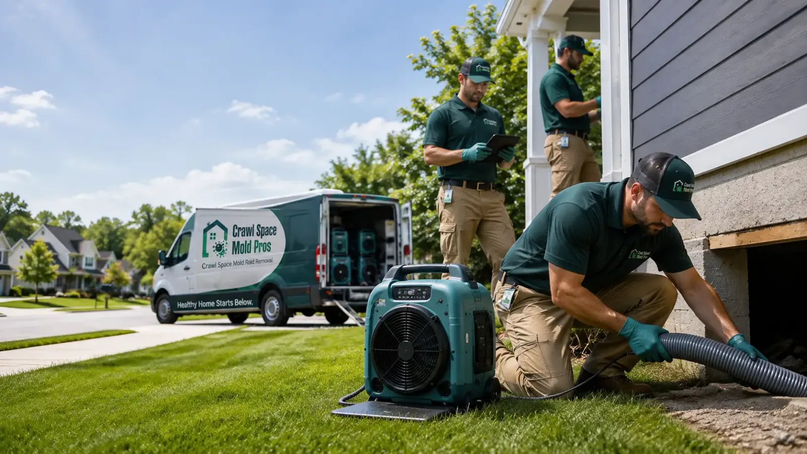 Crawl Space Mold Removal in Chesterfield, NH